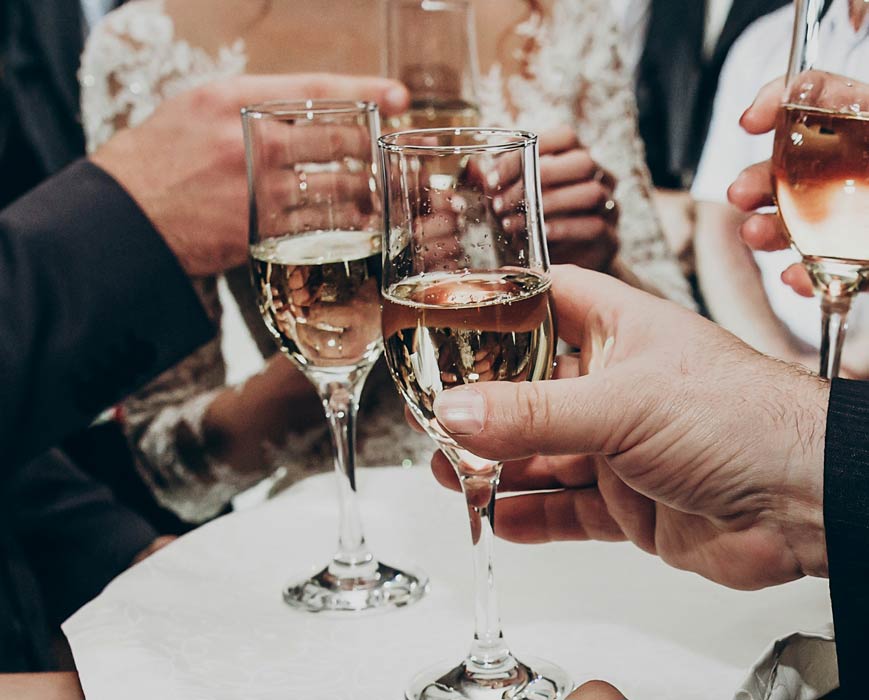 Weekend wedding
